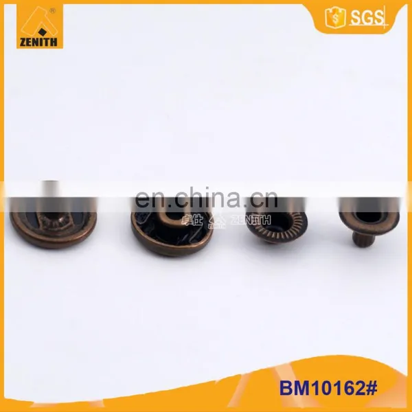 Spring Metal Snap Buttons With Any Logo Customized BM10162 photo-3