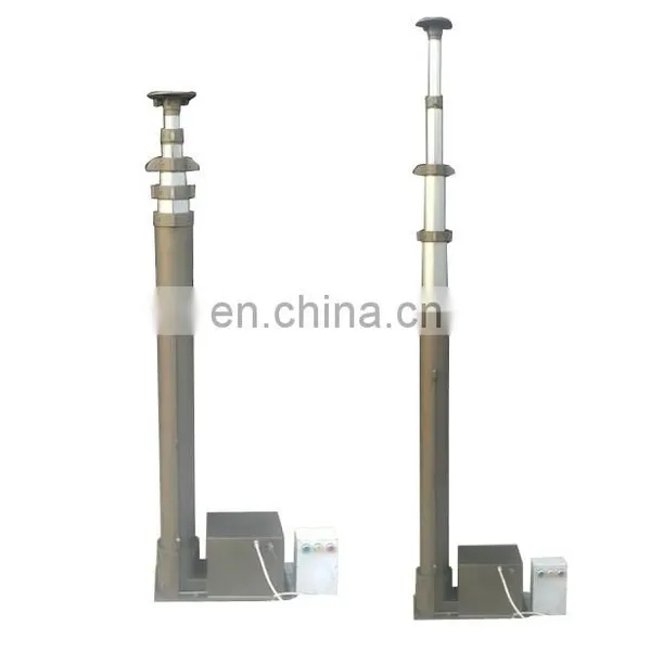 Aluminum Alloy Mobile Communication Aerial Antenna Telescopic Mast photo-2