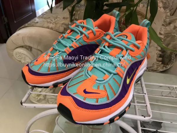 Nike Air Max 98 QS in Orange Nike Shoes on Sale 50 off photo-3