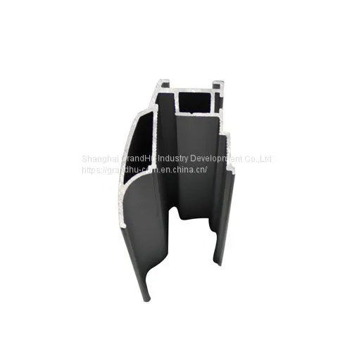 Wardrobe Sliding Door Aluminium Profile Vertical Frame Handle for 18 mm Board FE System photo-3