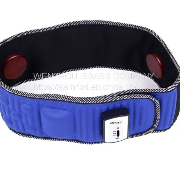 Electric Weight Lose Back Support Belt Massager Abdominal Trainer Weight Massage Slimming Belt photo-2