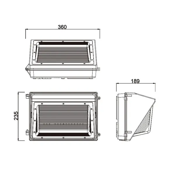 Anti-UV Exterior Wall Light DLWA-LED-017 photo-4