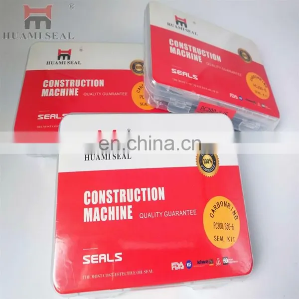 PC300-6 PC350-6 Excavator Control Valve Carbon Ring Seal Kit 708-2L-35680 708-2L-35690 photo-5