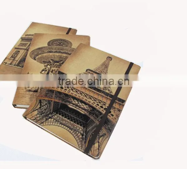 Custom Hardcover Composition School Notebook With Rubber Band Notebook Quality Choice photo-5