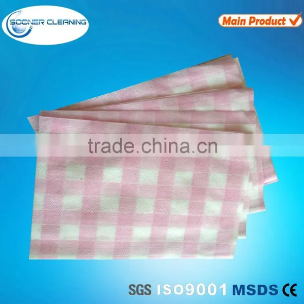 Super Absorbent and Soft Germany Nonwoven Cleaning Cloth