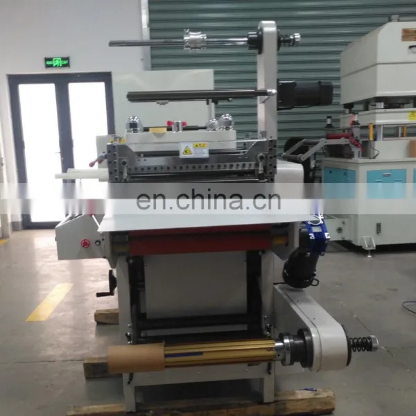0.01mm Protective Film PET Die Cut Barcode Label Cutting Machine photo-5