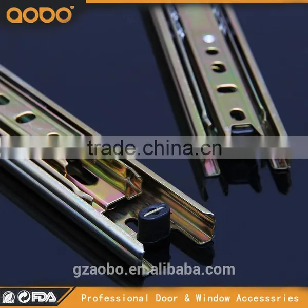 35mm 3-fold Ball Bearing Drawer Slide