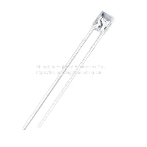 2*3*4mm Water Clear Lens Square Led Diode Without Flangesquare Led Diode photo-5