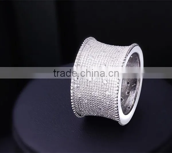 New Designer Ring Pave Setting Cubic Zirconia Statement Grand Party Best Ring photo-3