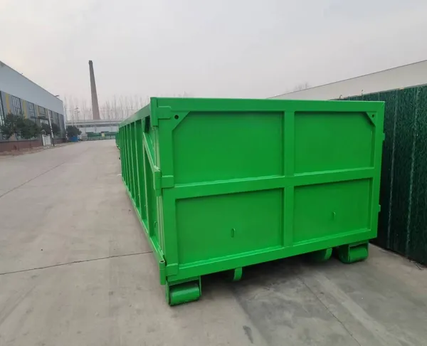 BOLI Steel Dustbin Trash Bin Large Waste Garbage Bin Hook Lift Container Dumpster for Sale