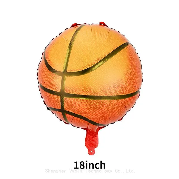 Factory-Supplied 18-Inch Sports Foil Balloons - Football, Baseball for World Cup & Event Decor photo-4