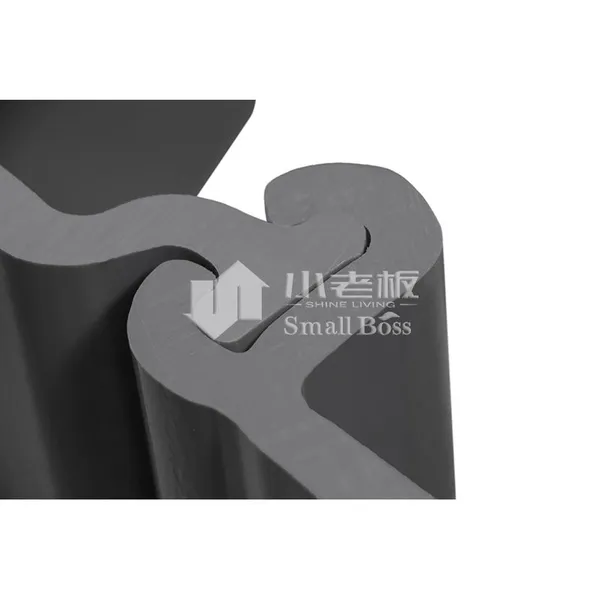 SMALL BOSS Composite Z Type Vinyl PVC Sheet Pile for Seawall Protection Project photo-2