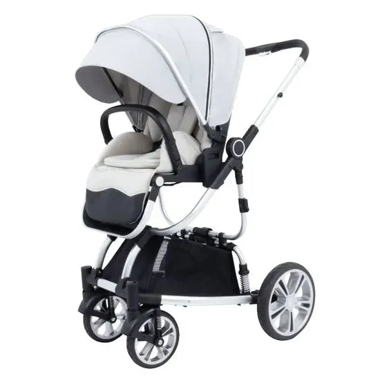 Wholesale Baby Stroller With Cup Holder Linen Material Baby Stroller With Cup Holder for Travel Cheap and Elegant photo-5