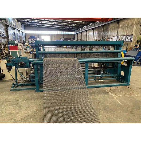 High-speed Galvanized Wire Mesh Manufacturing Machine, Crimped Wire Weaving Machine, Crimped Wire Mesh Weaving Machine Manufacturer