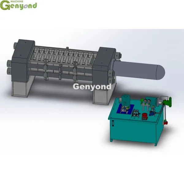 Genyond Shanghai Almonds Hydraulic Press Machine Vertical Oil Press for Walnut for Sale photo-6