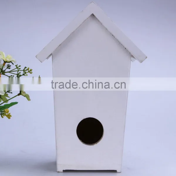 2015 Top New White Wooden Bird House,Popular Wooden Bird House,Cheap photo-4