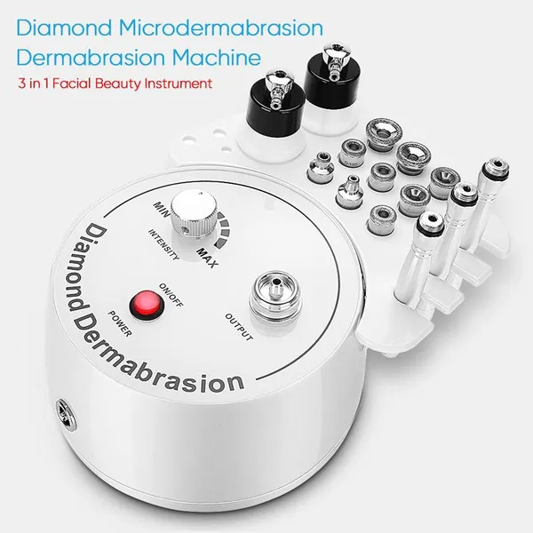 Professional Portable Diamond Microdermabrasion Machine for Salon Skin Rejuvenation With 3 Speed Modes photo-4
