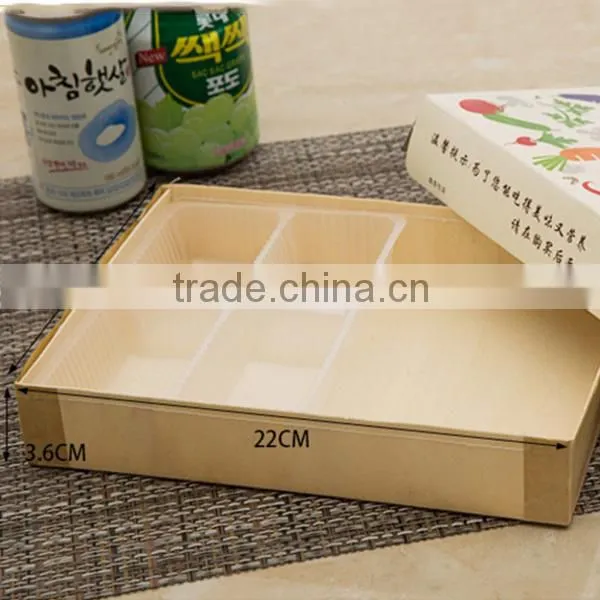 Natural Wooden Bark Box Wood Fast Food Box Wholesale photo-5