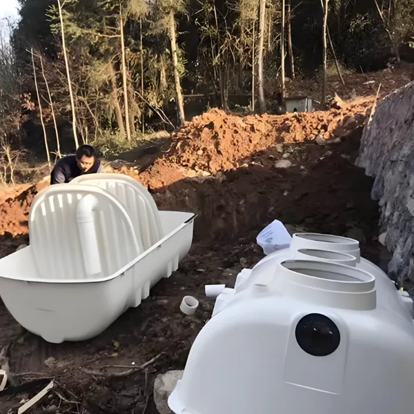 750 Gallon SMC Molded Septic Tank With A-Class Surface Finish and Silent Operation for Underground Installation photo-3