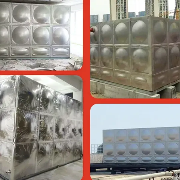 304 Stainless Steel Thermal Storage Tank 500L With 50mm Polyurethane Insulation for Solar Systems