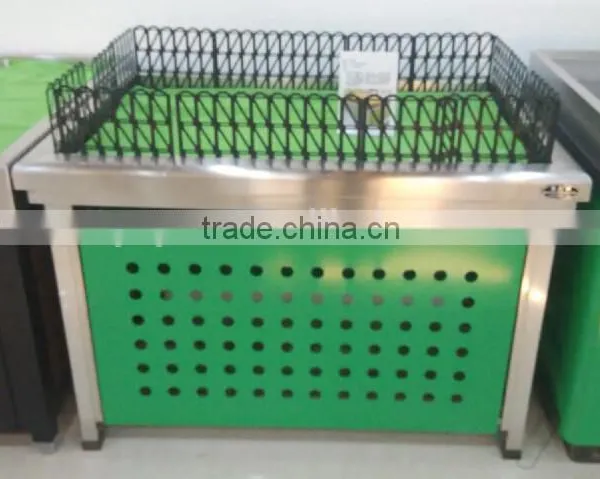 APEX Supermarket Top Fence Vegetable and Fruit Display Shelves