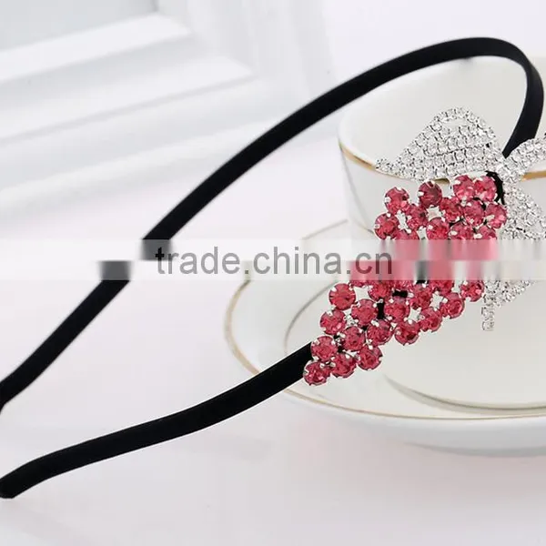 New Style Fashion Diamond Headband Bridal Rhinestone Headbands photo-5