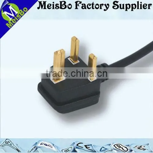 3 Pins U.K. Audio ac Power Plug