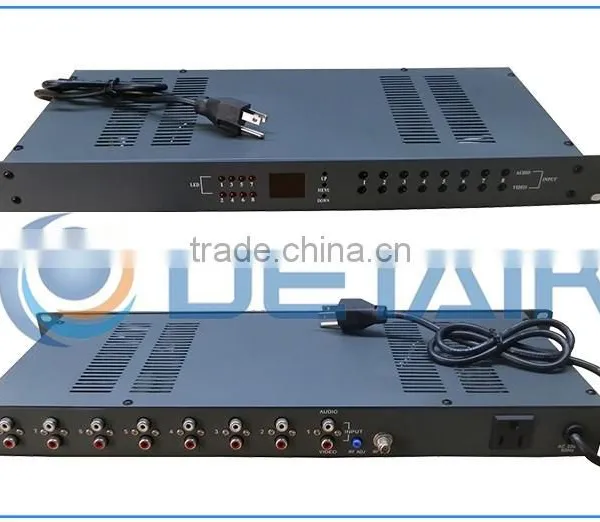 8in1 Conveter 8channels Agile CATV System Modulator DTK-JM8U photo-3