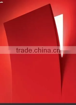 European Style Plaster Recessed E14 Wall Lamp photo-3