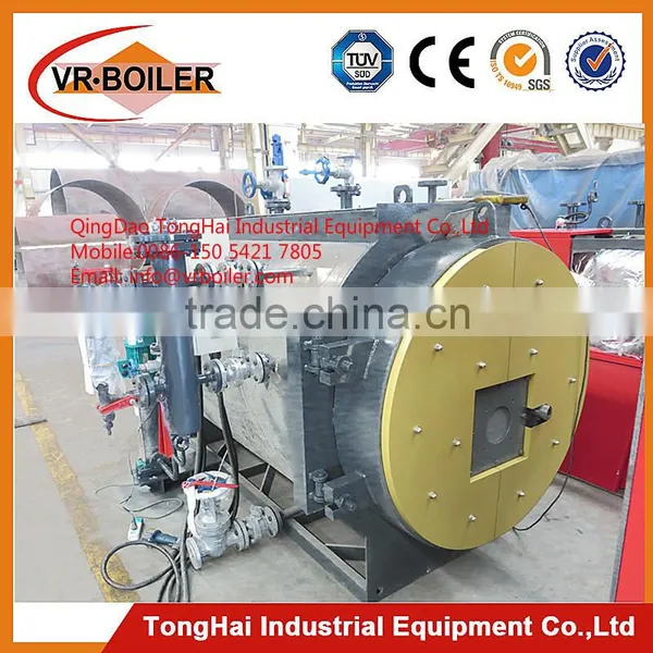 2016 WNS cheap safety valve fire tube steam boiler