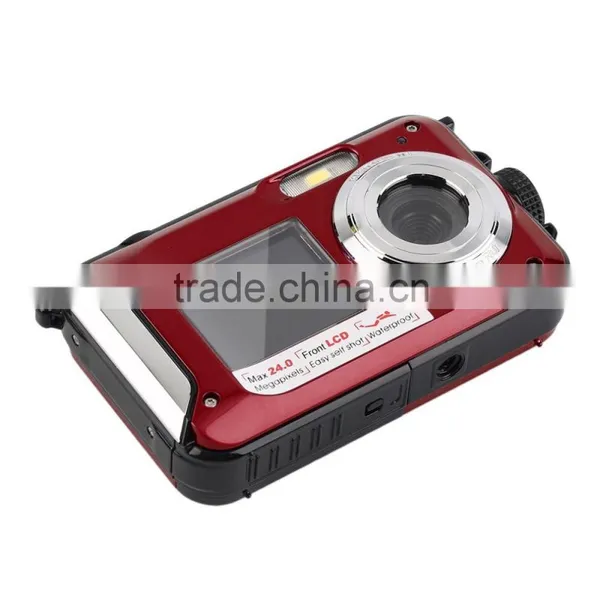 Max 24 mp Waterproof Camera/dual Display Digital Camera Under Water photo-4