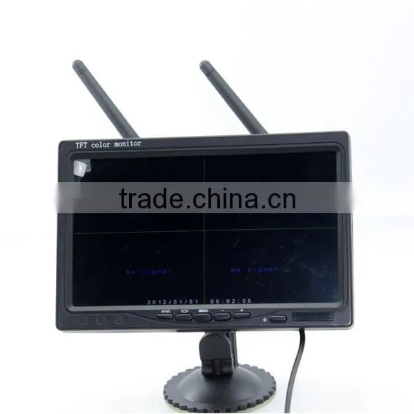 DW-7001-4 7inch Digital Signal Wireless Camera System With DVR Recording, QUAD Function, Provide Stable, Confidential Signal photo-5