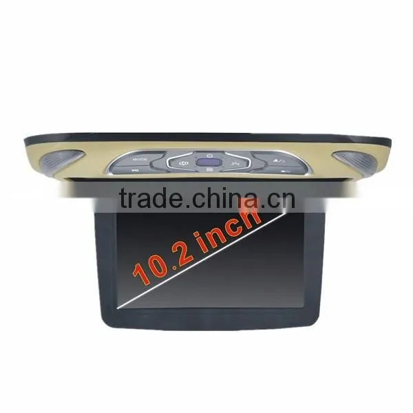 Pop 10.2 Inch Car Roof Monitor With DVD Player ,game Function,support USD,SD Card and HDMI photo-2