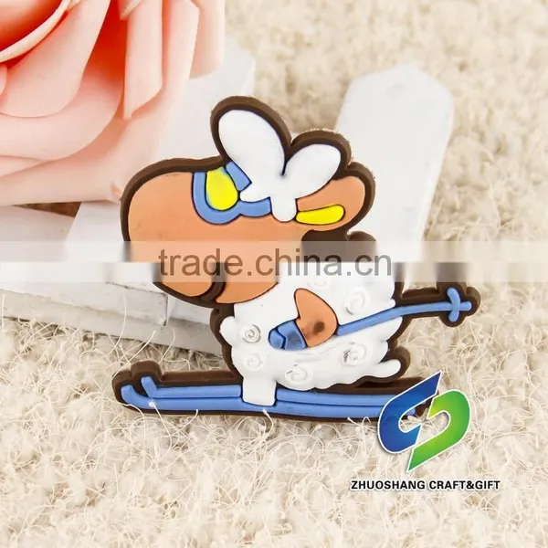 Cartoon 3D Soft Rubble Fridge Magent photo-4