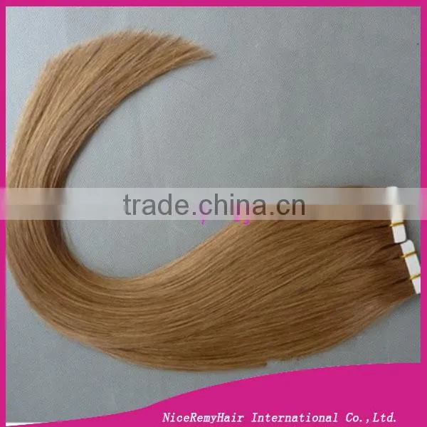 2016 Skin Weft Seamless Hair Extensions Tape Remy Hair Extensions