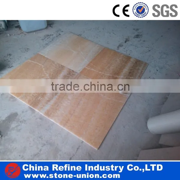 Translucent Yellow Onyx Slabs photo-3