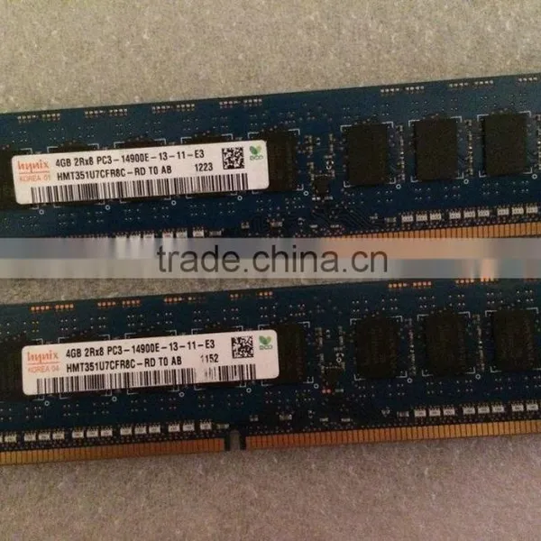 on Sales 100% Orginal ! 4G PC3-14900 ECC 1866MHZ DDR3 Server Ram Memory photo-2
