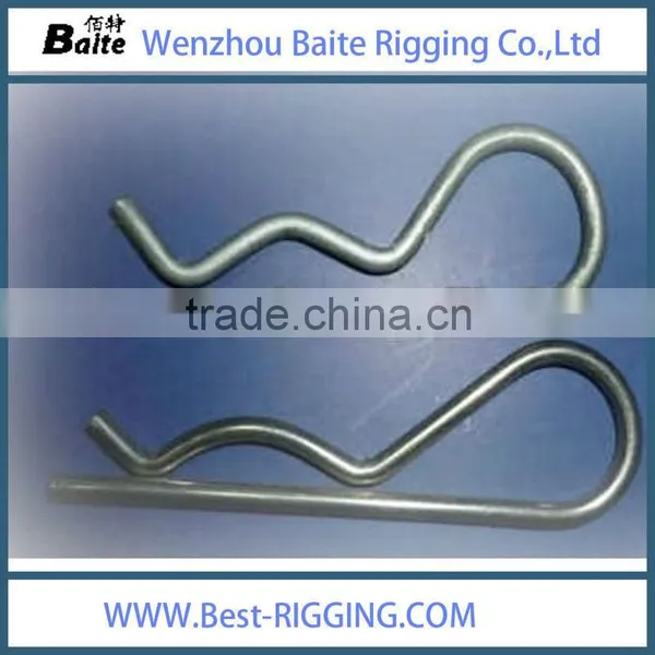 HARDWARE RIGGING ZINC PLATED R TYPE HAIR PIN photo-3