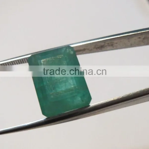 High Quality Zambian HUGE 9.80 Carat Natural Emerald Loose Gemstone photo-3
