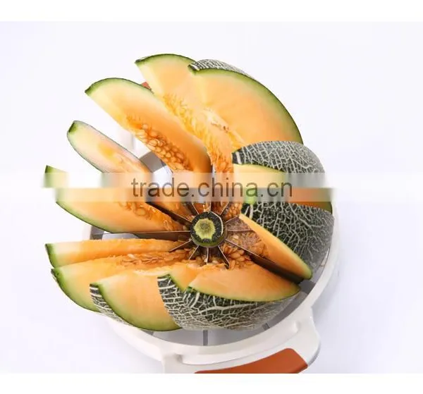 S/S+ABS+TPR 29*21*6.5Kitchen Gadgets Watermelon Slicer Corer photo-5