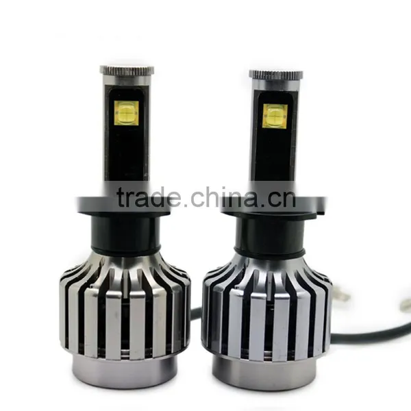 2016 Newest Cooling Fan System DC 12-24V LED Headlight Car H7 LED Headlight , High Power LED Headlight photo-2