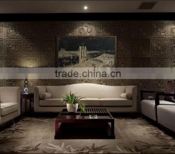 3-Panel MDF Paper Print Map Modern Canvas Wall Art Living Room Decoration photo-3