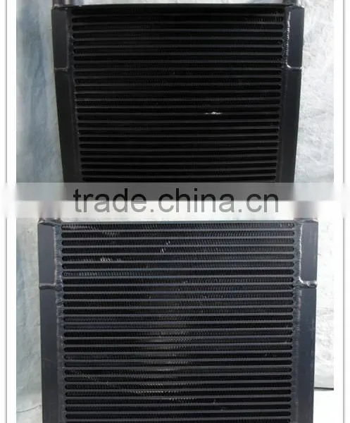 double compressor water cooled screw heat exchanger