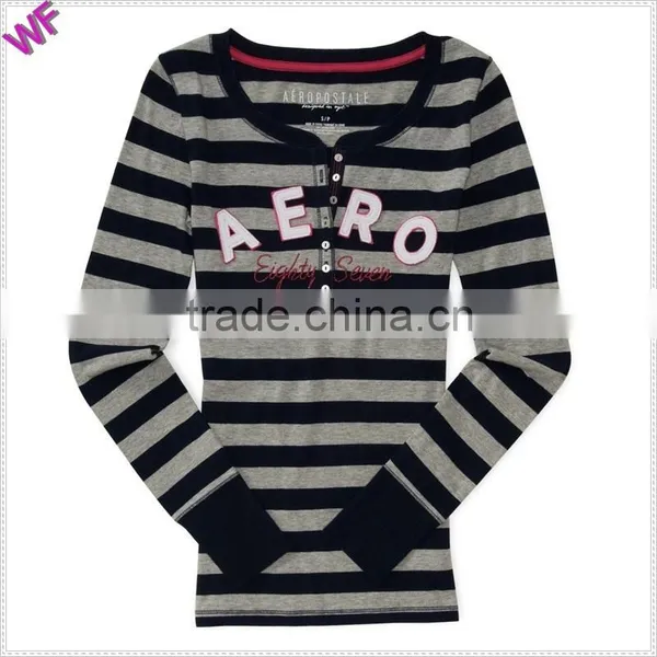 Striped Long Sleeve Clothing Factories in China Manufacturers China photo-3