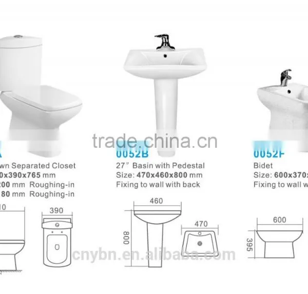 China Supplier Sanitary Ware Ceramic Bathroom Sets Two Piece Toilet photo-3