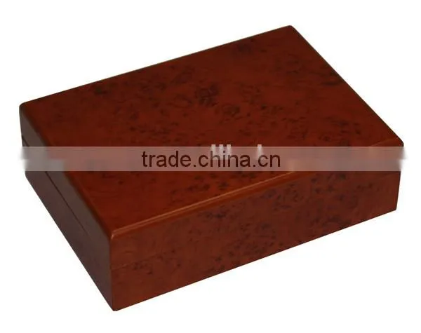 Burl Wood Travel Cigar Humidor photo-4