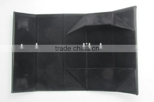 Diamond Grid Square PU Leather Eyewear Packing Case photo-4