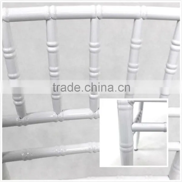 2016 Wholesale White Aluminium Wedding Tiffany Chair photo-3