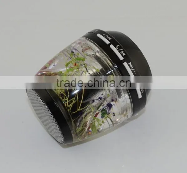 Popular Mini Portable Liquid Speaker Wireless Mini Bluetooth Speakers Smart Speaker Support SD/TF Card for Mobile Phone and MP4 photo-3