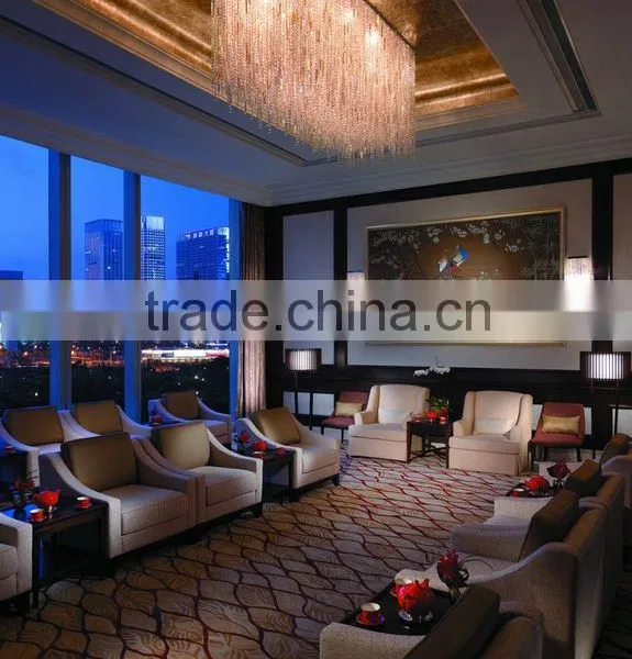 Hotel Red Printed Carpet Wall to Wall Carpet photo-4